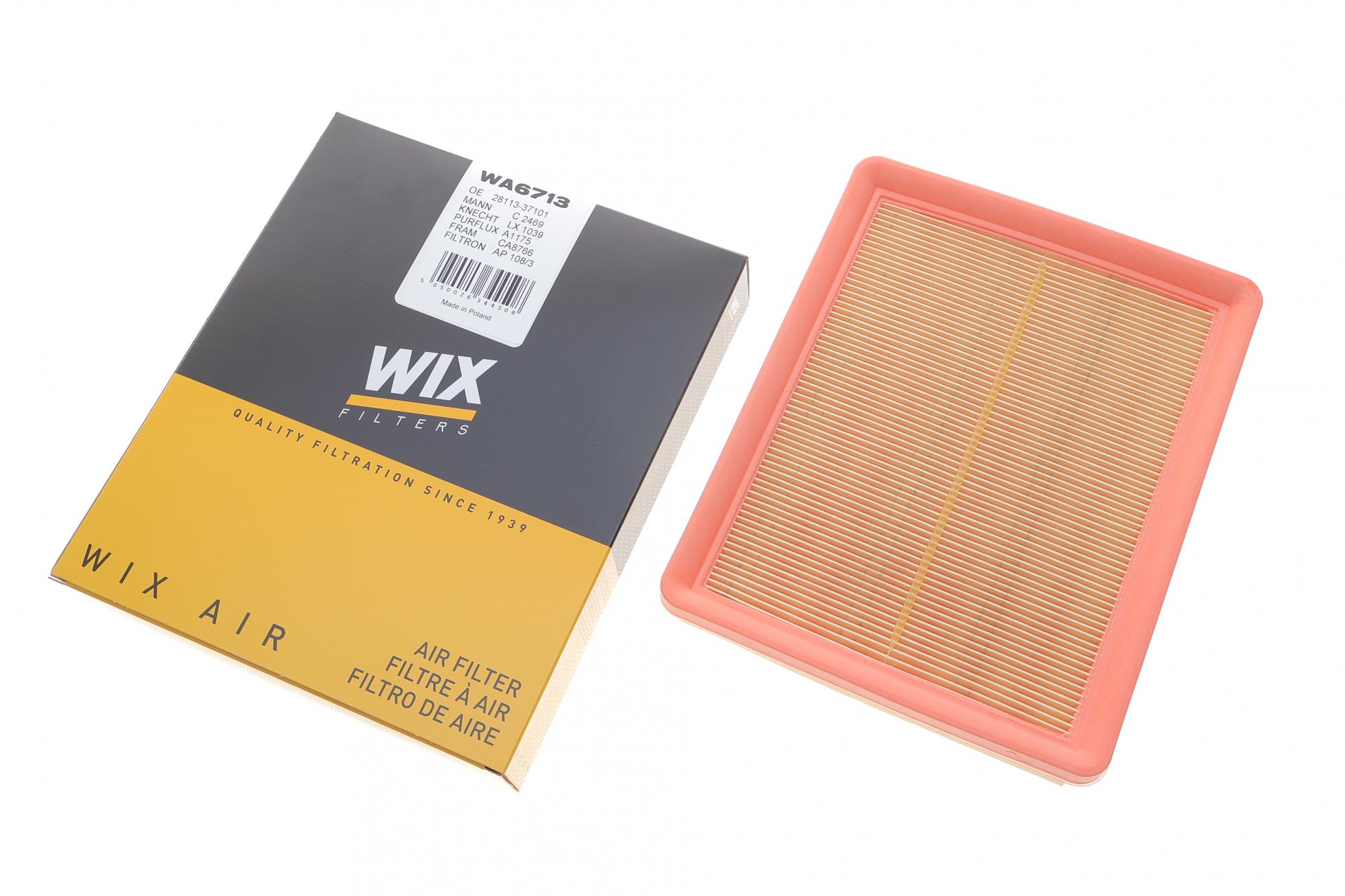 WA6713 WIX FILTERS